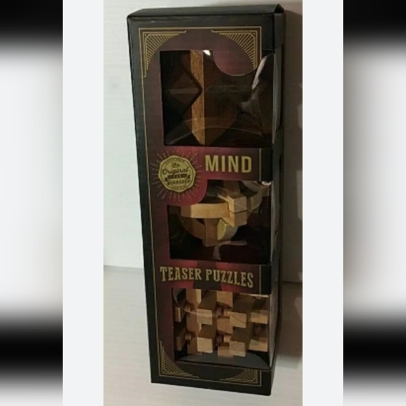 Fun three-piece wooden puzzle - Picture 3 of 3